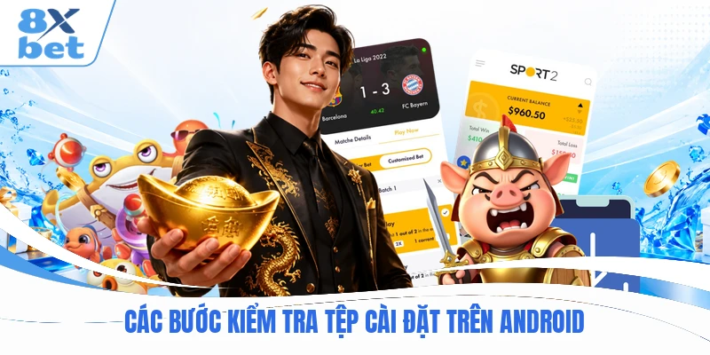 Các bước kiểm tra tệp cài đặt trên Android