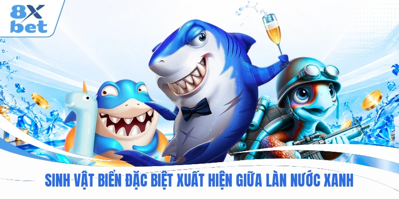 Sinh vật biển đặc biệt xuất hiện giữa làn nước xanh