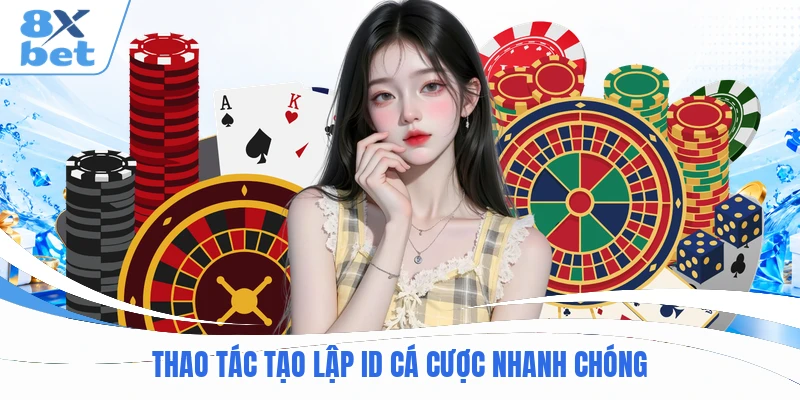 Thao tác tạo lập ID cá cược nhanh chóng